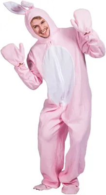 Produktbild von Uni-Kostüm Hase, Hase, Maskottchen, Ostern, Kostüm, Erwachsene, Halllween-Party-Outfit, Einheitsgröße