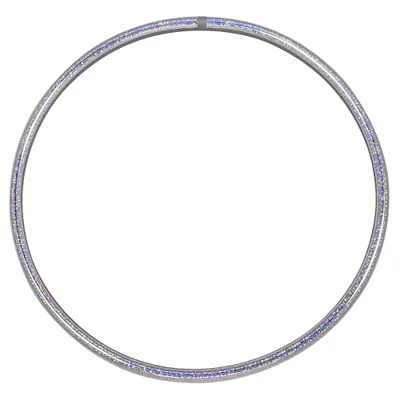 Zdjęcie produktu dla Cyrkowe hula-hoop, brokatowe kolory, Ø 85 cm, srebrne
