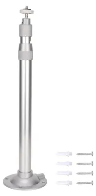 Produktbild von 360° Verstellbare Projektor Deckenhalterung – Universal Halterung aus Aluminium für Projektoren bis 5 kg, 30–60 cm, 1/4 Zoll Gewinde