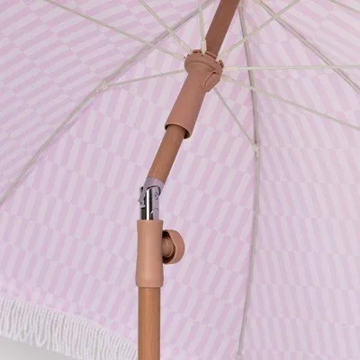 Obrázok produktu pre Záhradný slnečník Outdoor UPF 50+ 210 x 180 cm, ružový
