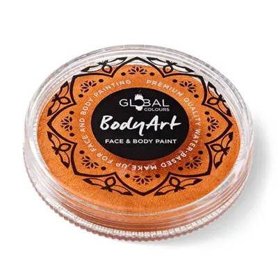 Image de Peinture pour le visage orange perle