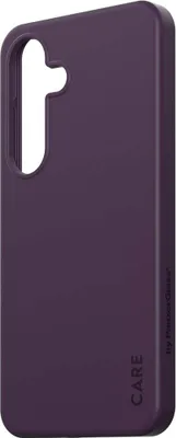 Produktbild von CARE Fashionable Case Plum Purple w. QI Compatible Galaxy S25