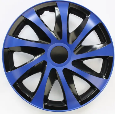 Produktbild von SET Radkappen Radzierblenden 4er Satz 16 DRACO blue-black