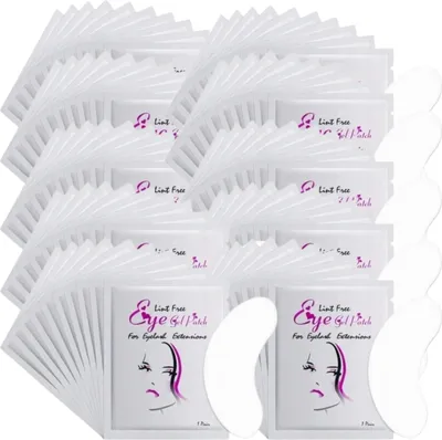 Produktbild von Lint Premium Lashes Augenpads für Wimpernverlängerungen 200 Stück.