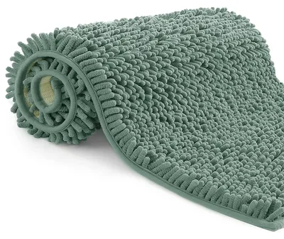 Immagine prodotto di Tappetino antiscivolo da bagno, dimensioni 70x120 cm, colore verde acqua, ideale per il bagno