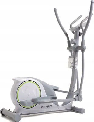 Immagine prodotto di Zipro Crosstrainer Hulk – Solido ellittico per uso domestico Resistenza magnetica Silenzioso sistema di trasmissione a cinghia Misurazione del battito cardiaco inclusa Portabottiglie Robusto
