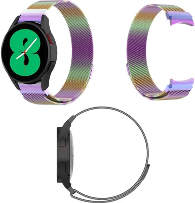 Produktbild von Für Samsung Galaxy Watch FE 6 5 4 Normal Pro Classic Milanese Armband