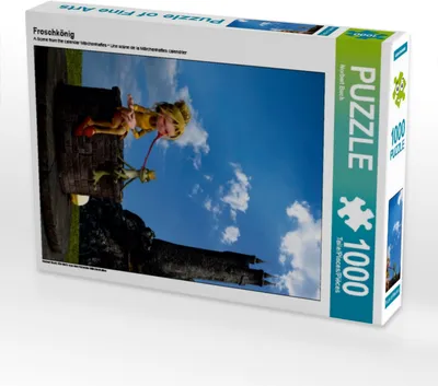 Produktbild von Calvendo Froschkönig 1000 Teile Puzzle hoch 480x640mm, Buch Norbert; 7423262