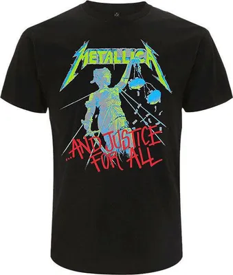 Zdjęcie produktu dla Metallica And Justice For All (Original) Black L Koszulka