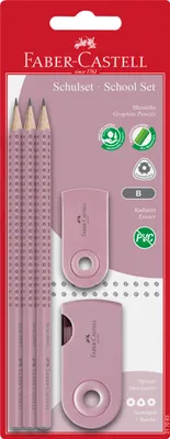 Produktbild von FABER-CASTELL 217063 FABER-CASTELL GRIP 2001 Bleistift-Set B 1 Set