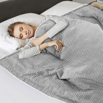 Obrázek produktu pro Elektrická vyhřívaná deka 160 × 180 cm, 6 úrovní teploty