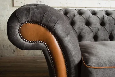 Produktbild von Design Polster Sitz Couch 3 Sitzer Garnitur Sofa Sofas Couchen Leder Dreisitzer