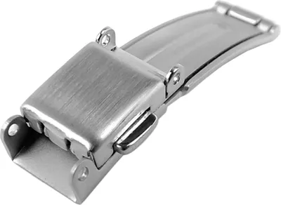 Produktbild von Minott Faltschließe Edelstahl mit Drückern | einseitig klappbar 32545, Stegbreite:7 mm