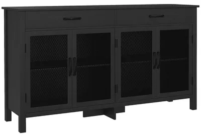 Imagen del producto de Mueble de almacenamiento - Cómoda - Mueble para televisión - Aparador - Armario - Diseño industrial - Estante ajustable