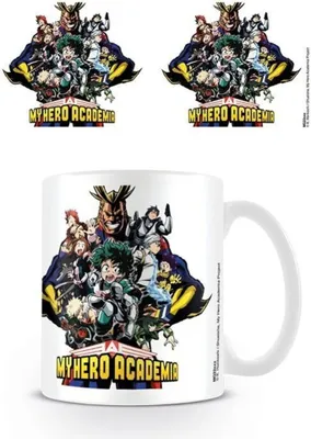 Productafbeelding van My Hero Academia - Koffiemok "Character Burst" PM2146 (één maat) (wit/kleurrijk)