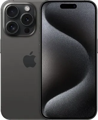 Produktbild von Apple iPhone 15 Pro 512GB Titan Schwarz