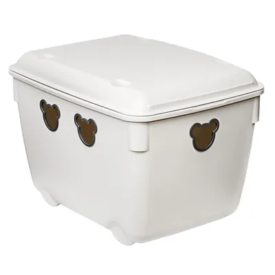 Produktbild von Branq Spielzeugeimer 40l langlebig antik-weiß Bär