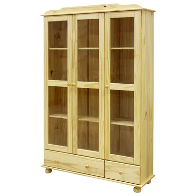Produktbild von Vitrine Maike mit 2 Türen und 2 Schubladen