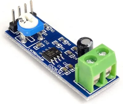 Obrázek produktu pro Mono audio zesilovač LM386 4-12V