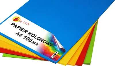 Immagine prodotto di Carta colorata A4 100 fogli 5 colori mix intensivo