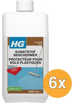 Imagen del producto de 6 unidades de protector de plástico (1000 ml)