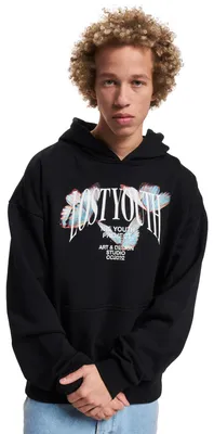 Productafbeelding van Lost Youth - "Butterfly V.1" hoodie voor heren, model TN2848 (XL) (zwart)