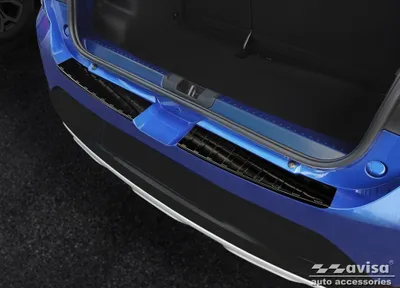 Produktbild von Dacia Sandero 2021- Kofferraumkantenschutzleiste (dunkel, matt)