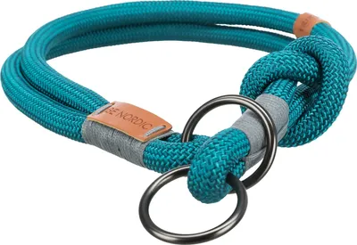 Obrázek produktu pro Trixie BE NORDIC Zug-Stopp-Halsband - petrol - 50 cm