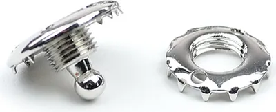 Produktbild von 1 x TENAX® Schnellverschluss für Stoffe und Planen aus vernickeltem Messing