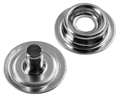 Produktbild von WETEC Druckknopf, 10 mm (Druckknopfunterteil Druckknopfoberteil)