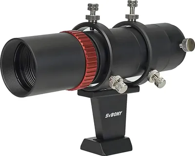 Produktbild von Svbony SV165 Mini vodicí dalekohled 40F4, 1,25palcový FMC potah se spirálovým zaostřovačem, koaxiální nastavení, nastavitelná hliníková slitina, kompatibilní s kamerou ZWO QHY s automatickým vyhledáváním vodítka