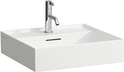 Zdjęcie produktu dla LAUFEN Kartell umywalka nablatowa, 1 otwór na baterię, z przelewem, 500x460mm, H8163320001041
