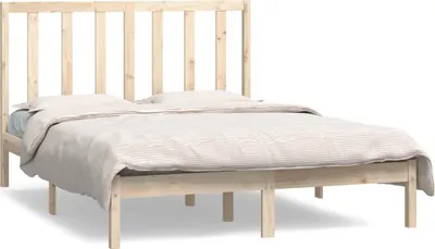 Obrázok produktu pre vidaXL Posteľ z masívu bez matraca 135x190 cm borovicové drevo