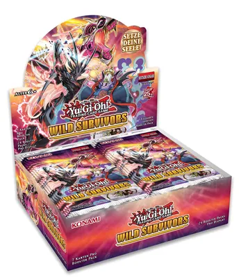 Produktbild von Konami Yu-Gi-Oh! Wild Survivors, Kartenspiel-Erweiterung, Sammelkartenspiel