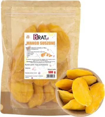 Obrázek produktu pro Mango sušené 500g Brat.pl