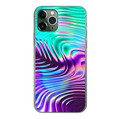 Produktbild von MuchoWow® Handyhülle Schutzhülle Hülle für iPhone 11 Pro Kunst - Golf - Psychedelisch Silikon Softcase Handy Hülle - Handy