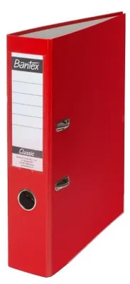 Image de Classeur A4 Budget 7,5 cm rouge - Bantex