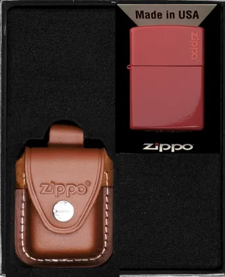 Produktbild von Feuerzeug-Set ZIPPO  BRICK LOGO Geschenk No2