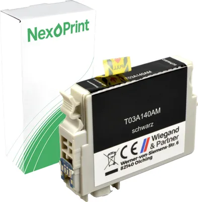 Produktbild von Druckerpatrone kompatibel zu Epson C13T03A14010 603XL schwarz Expression Home XP-3155 Epson XP-3150 Epson XP-3105 Epson XP-3100 Epson XP-2155