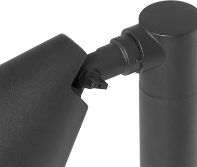 Produktbild von Moderne Outdoor Stange Schwarz 60 cm IP44 Ciara