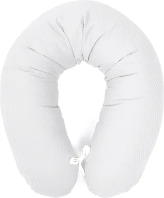 Produktbild von Amilian Stillkissen mit Füllung für Baby Lagerungskissen Seitenschläferkissen Schwangerschaftskissen zum Schlafen ca. 170cm Pregnancy Pillow