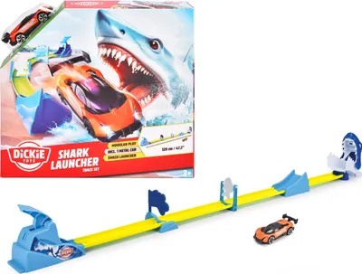 Produktbild von Auto-Bahn Shark Launcher Track-Set 115 cm