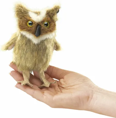 Produktbild von Folkmanis 2752 Fingerpuppe Uhu