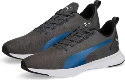 Produktbild von PUMA, Laufschuhe, Flyer Runner Mesh, asphalt-lake blue, Größe 9, Textil-Synthetik-EVA, SoftFoam-Fußbett, IMEVA-Zwischensohle, rutschhemmend, Zugschlaufe