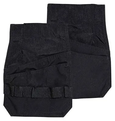 Werkzeugtaschen S/M, schwarz, 2er-Pack, abnehmbar