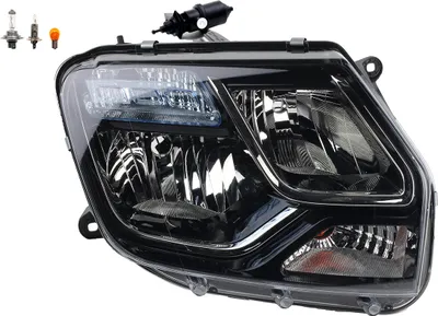 Produktbild von Johns, Scheinwerfer passend für Dacia Duster 01/2014 -01/15 Rechts Leucht. + Stellmotor 8200211014 7700421671 6001546791 260105828R