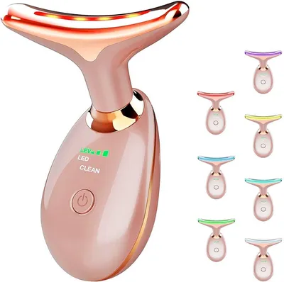 Produktbild von LED Gesichts- und Nackenmassagegerät mit EMS, Anti-Falten & Hautstraffung