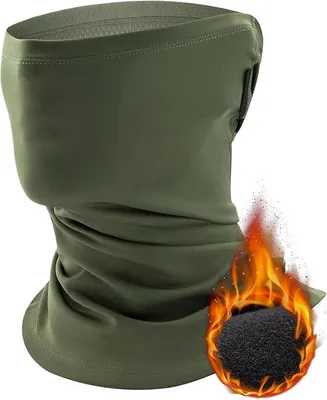 Produktbild von ROCKBROS Road to Sky Halbe Sturmhaube Schlauchtuch Atmungsaktiv Warm Winddicht Für Radfahren Laufen Schwarz