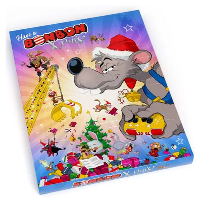 Produktbild von BonBon Adventskalender 390g