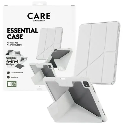 Imagen del producto de Funda de silicona TPU CARE Essential para iPad Pro de 13" (2024-2025), color gris